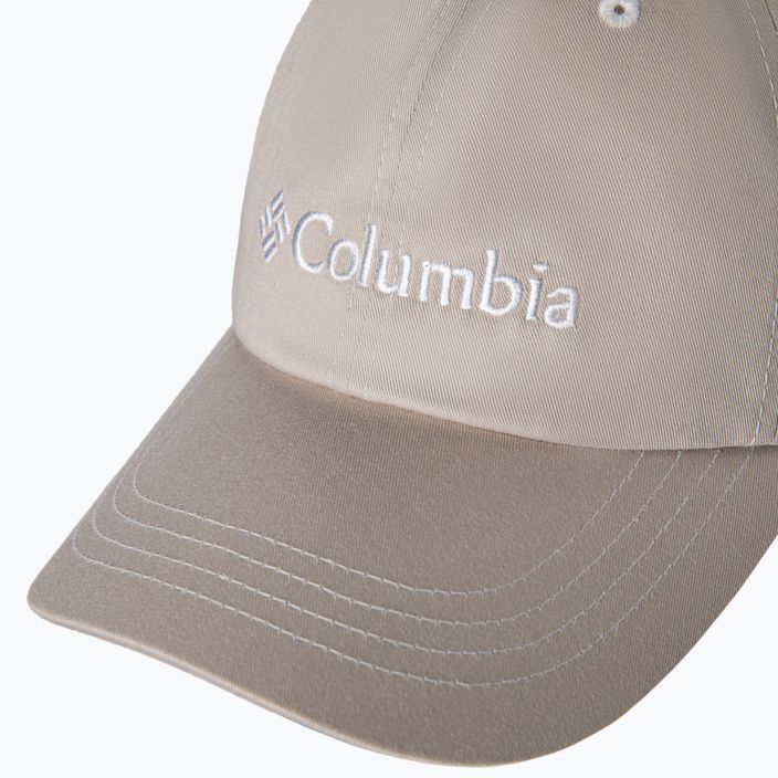 Cappello da baseball Columbia Roc II Ball fossile/bianco 3