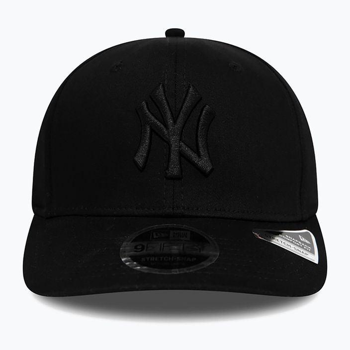 Cappellino New Era Tonal Black 9Fifty Stretch Snap New York Yankees nero 3