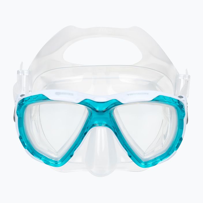 Maschera da snorkeling Mares Trygon aqua/clear 2