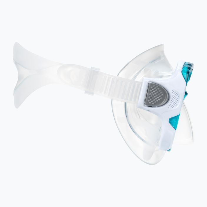 Maschera da snorkeling Mares Trygon aqua/clear 3