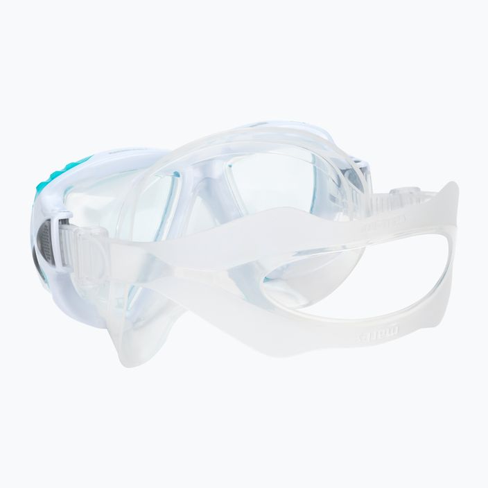 Maschera da snorkeling Mares Trygon aqua/clear 4
