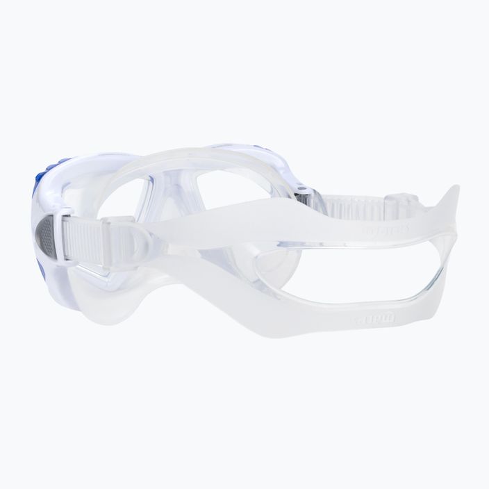 Maschera da snorkeling Mares Trygon blu/chiaro 4
