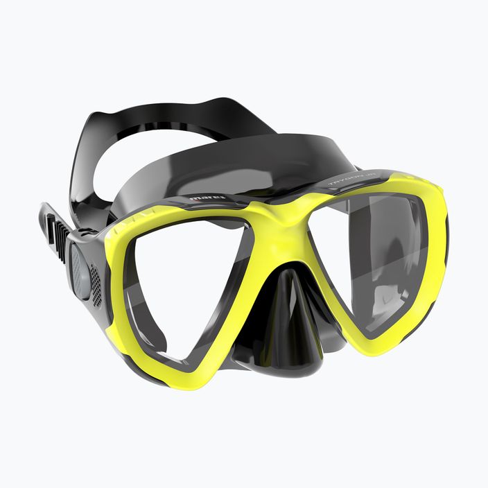 Maschera da snorkeling Mares Trygon giallo/nero 6