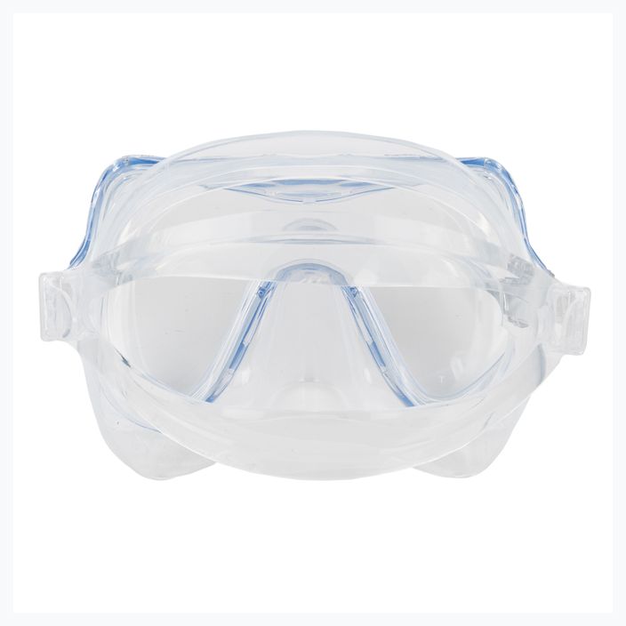 Maschera da snorkeling Mares Pure Vision trasparente/blu 5