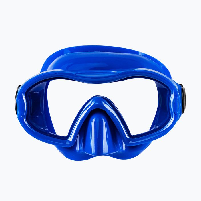 Maschera subacquea Mares Blenny blu per bambini 7