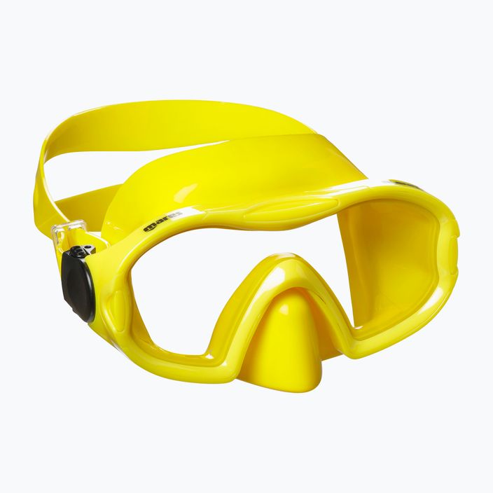 Maschera subacquea per bambini Mares Blenny giallo 6