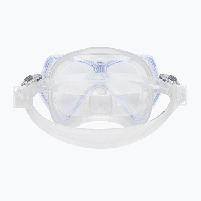 Maschera subacquea per bambini Mares Pirate trasparente/blu 5