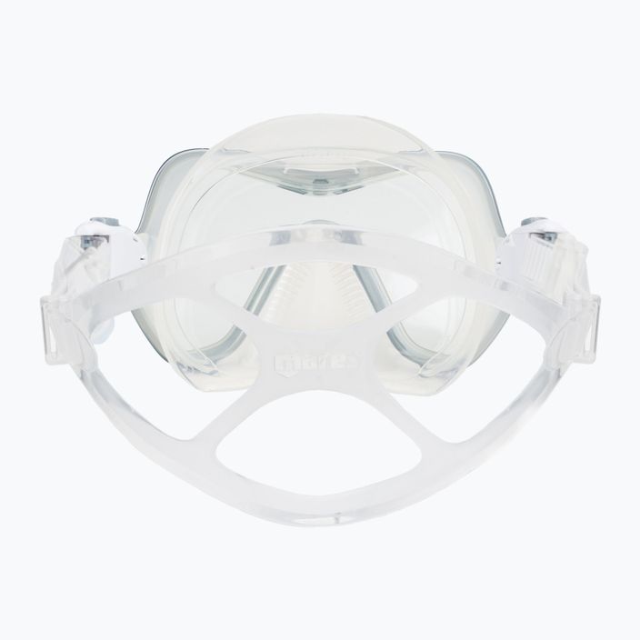 Maschera subacquea Mares One Vision bianca e trasparente 5