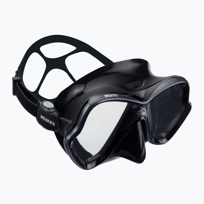 Mares X-Vision maschera subacquea nera