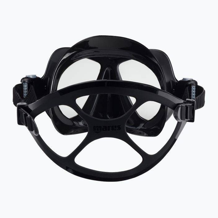 Mares X-Vision maschera subacquea nera 5