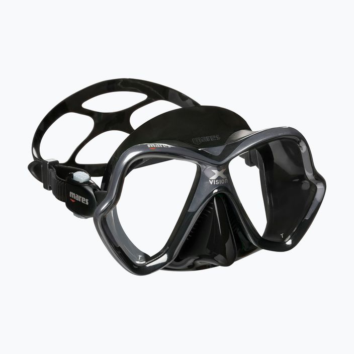 Mares X-Vision maschera subacquea nera 6