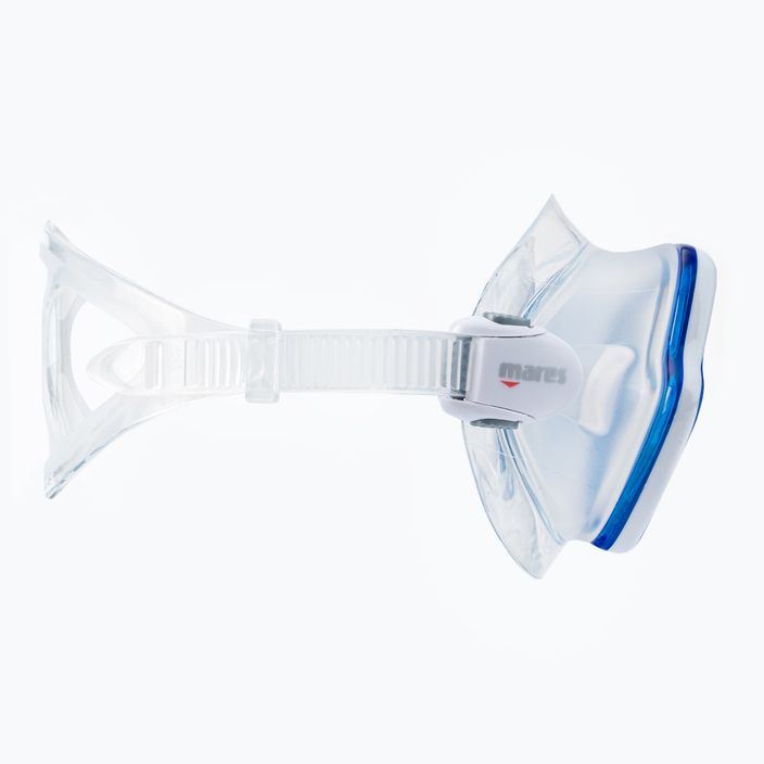 Maschera subacquea Mares X-Vision trasparente/blu 3