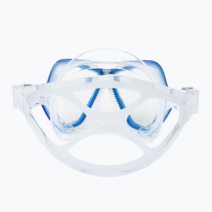 Maschera subacquea Mares X-Vision trasparente/blu 5