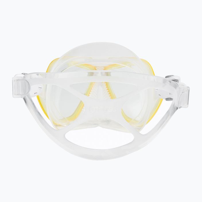 Maschera subacquea Mares X-Vision trasparente/gialla 5