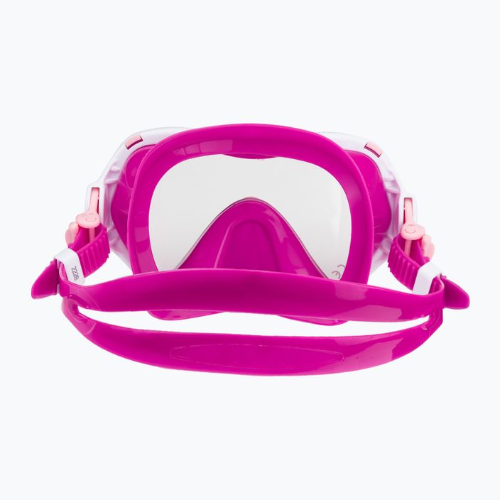Maschera subacquea per bambini Mares Comet rosa 5