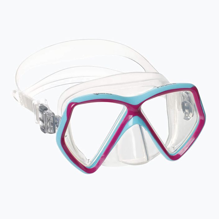 Mares Combo Zoo magenta set snorkeling per bambini 2