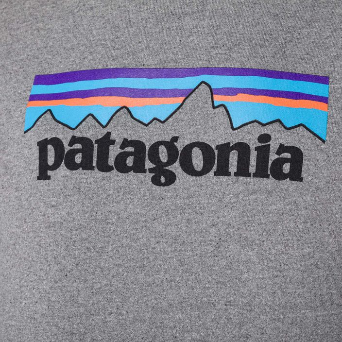 Patagonia P-6 Felpa con logo Uprisal gravel heather 7