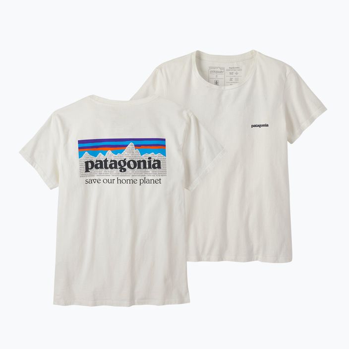 Camicia da trekking Patagonia P-6 Mission Organic bianco betulla da donna 7