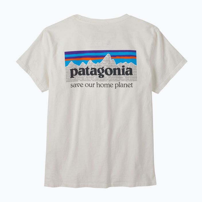 Camicia da trekking Patagonia P-6 Mission Organic bianco betulla da donna 9