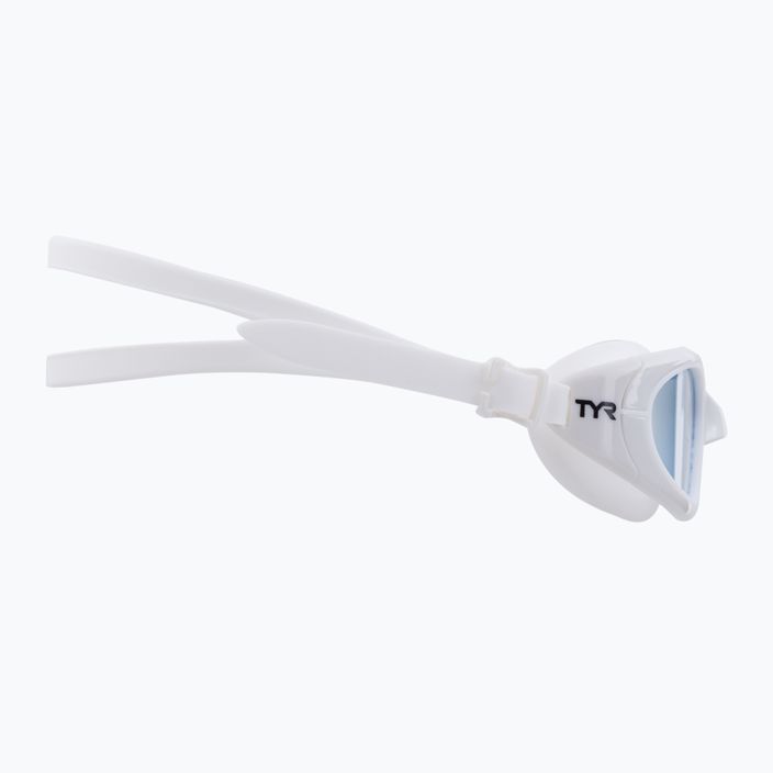 Occhiali da nuoto TYR Special Ops 2.0 polarizzati non specchiati bianco/blu 3