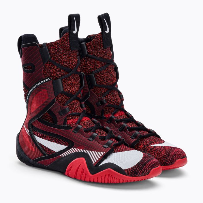 Nike Hyperko 2 università rosso / nero / orbita scarpe da boxe 4