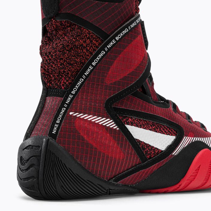 Nike Hyperko 2 università rosso / nero / orbita scarpe da boxe 8
