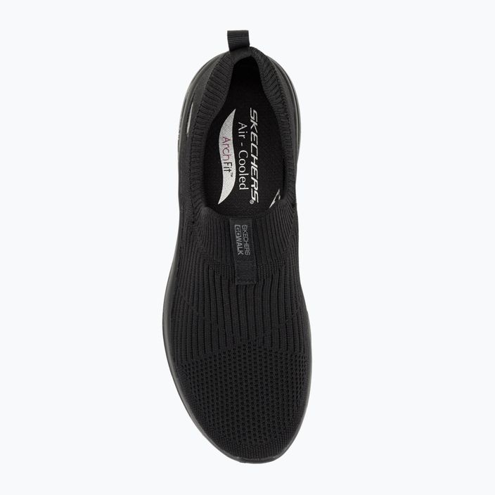 SKECHERS scarpe da donna Go Walk Arch Fit Iconic nero 6
