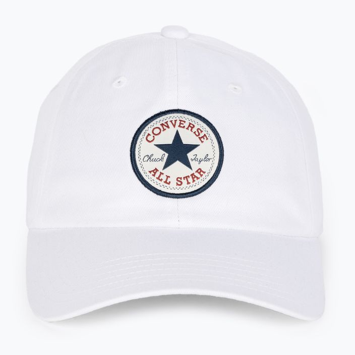 Cappello da baseball Converse All Star Patch bianco 2