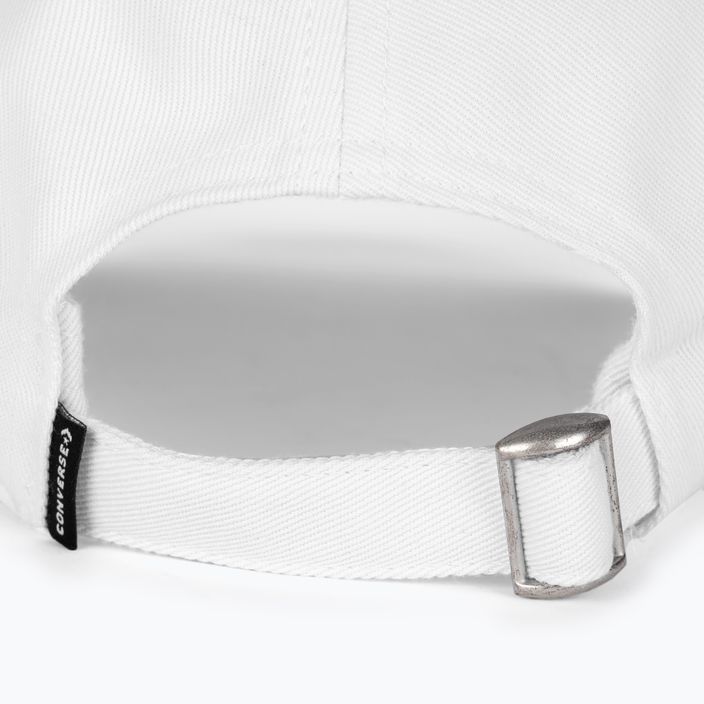 Cappello da baseball Converse Logo Lock Up bianco 3