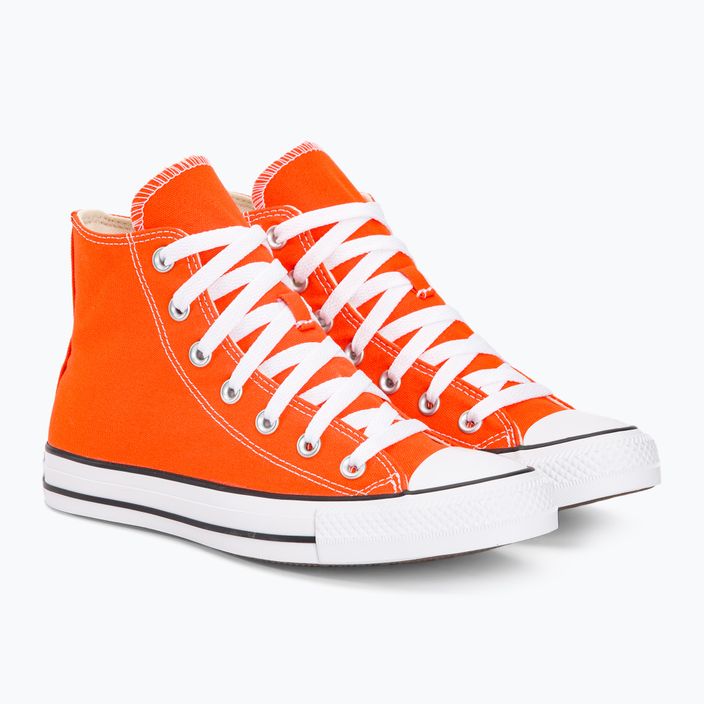 Scarpe da ginnastica Converse Chuck Taylor All Star Hi arancione/bianco/nero 4