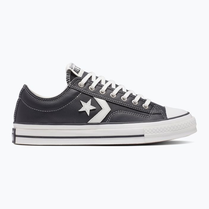 Converse Star Player 76 Fall Scarpe da ginnastica in pelle A06204C nero/bianco vintage/argento 8