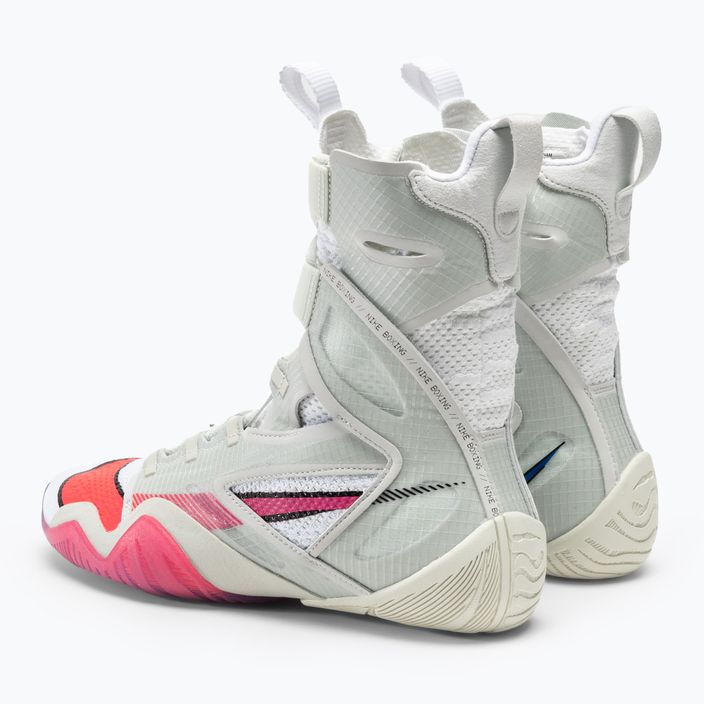 Nike Hyperko 2 LE bianco / rosa blast / blu freddo / Hyper scarpe da boxe 3