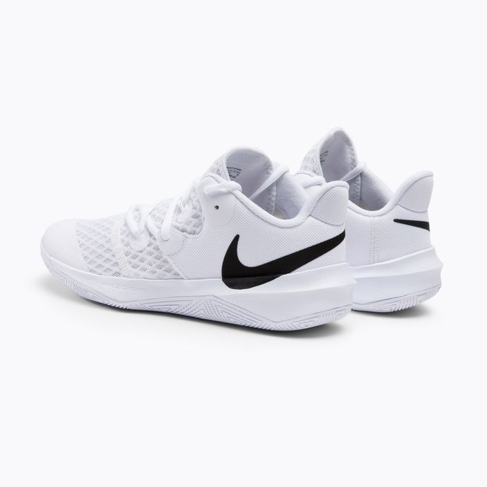 Scarpe da pallavolo Nike Zoom Hyperspeed Court bianco/nero 3