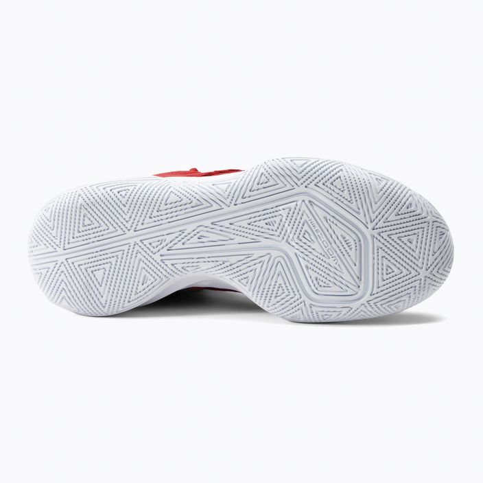 Scarpe da pallavolo Nike Zoom Hyperspeed Court rosso/bianco 4