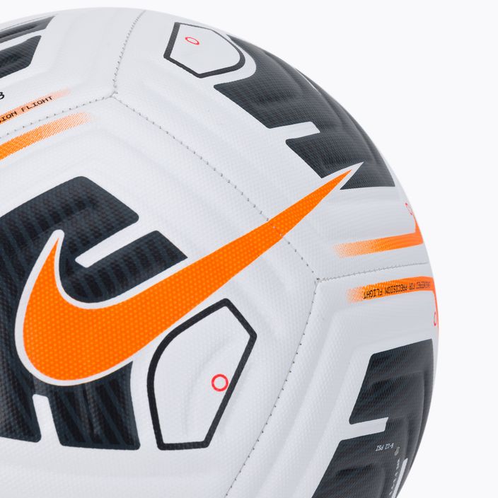 Nike Academy Team bianco / nero / totale arancione calcio dimensioni 5 3