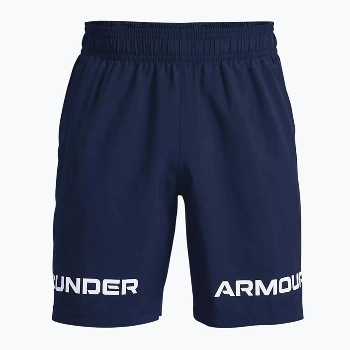 Under Armour UA Woven Graphic Wm academy/white pantaloncini da allenamento da uomo