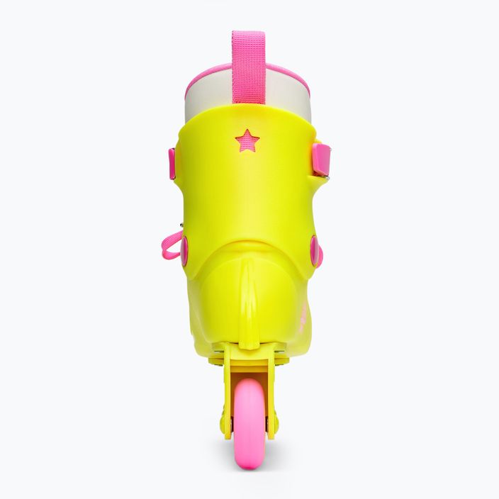 Pattini a rotelle da donna IMPALA Lightspeed Inline Skate Barbie giallo brillante 3