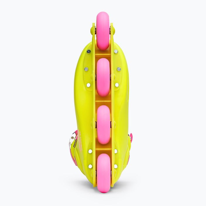 Pattini a rotelle da donna IMPALA Lightspeed Inline Skate Barbie giallo brillante 4