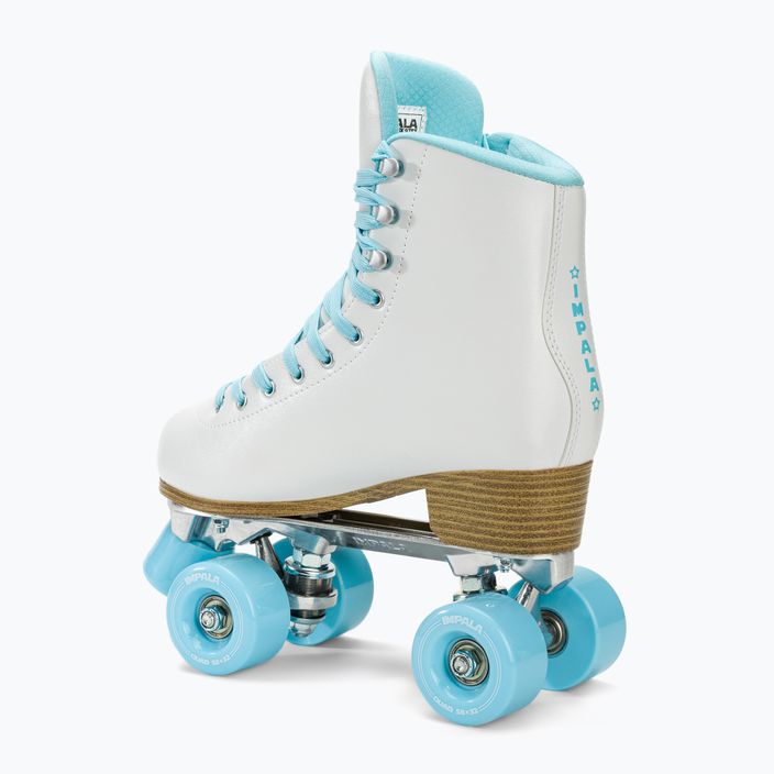 Pattini a rotelle da donna IMPALA Quad Skate bianco ghiaccio 4