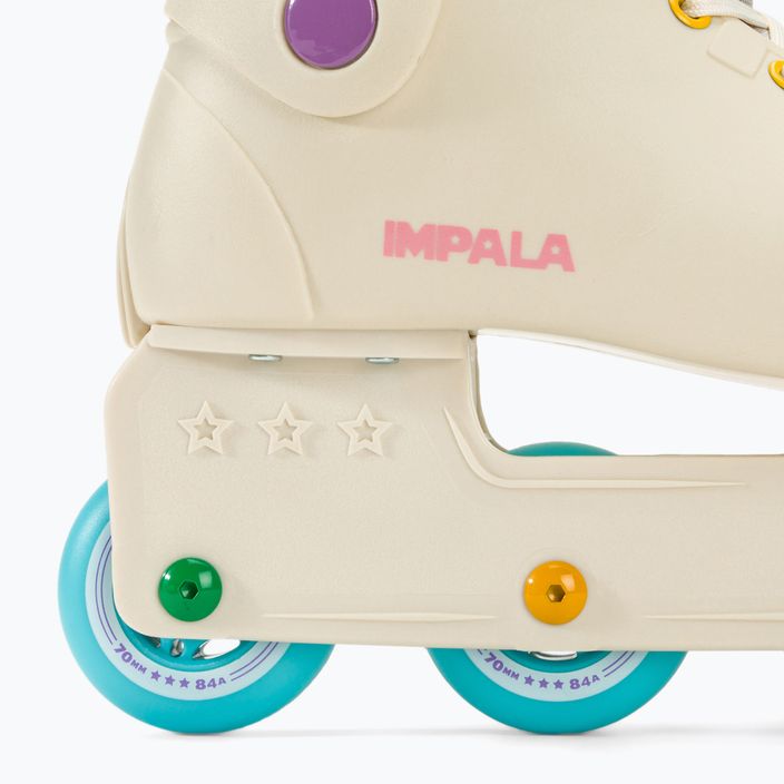 Pattini in linea da donna IMPALA Lightspeed vanilla sprinkle roller skates 7