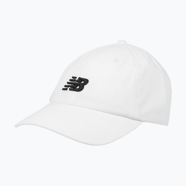 Cappello da baseball New Balance Classic a tesa curva bianco 5