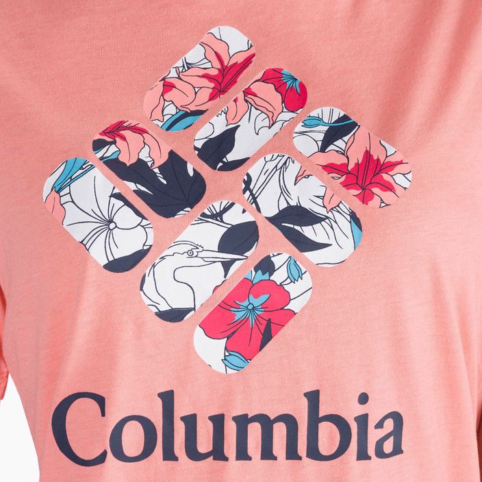Columbia Bluebird Day Relaxed maglia da trekking donna erica barriera corallina/flora lacustre 5