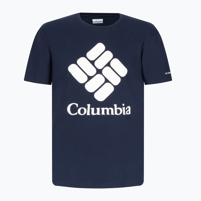 Columbia CSC Basic Logo maglia da trekking da uomo con logo collegiale navy/csc stacked logo 6