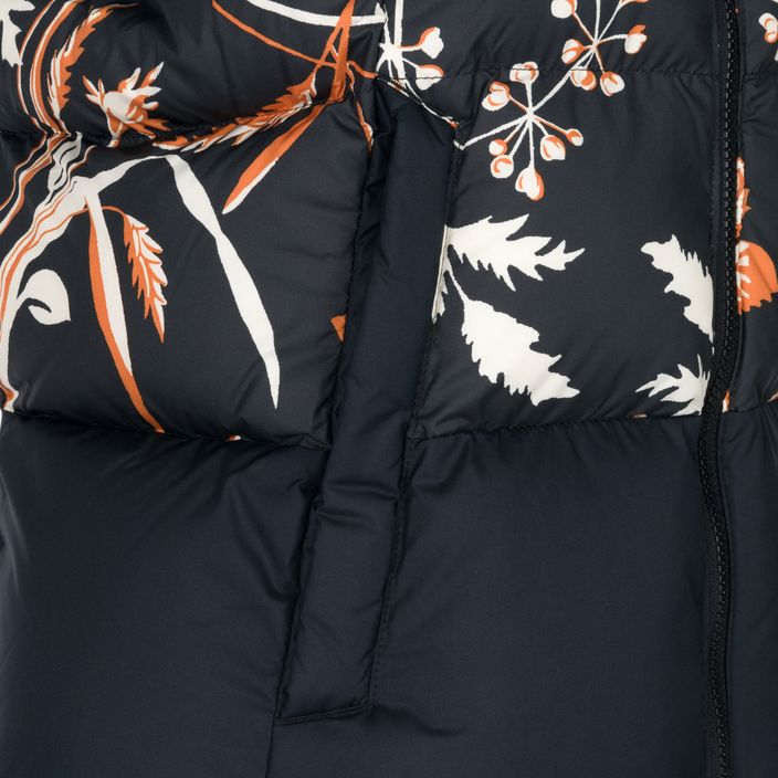 Columbia Pike Lake II Insulated nero/nero stampa fallgrass giacca senza maniche da donna 11