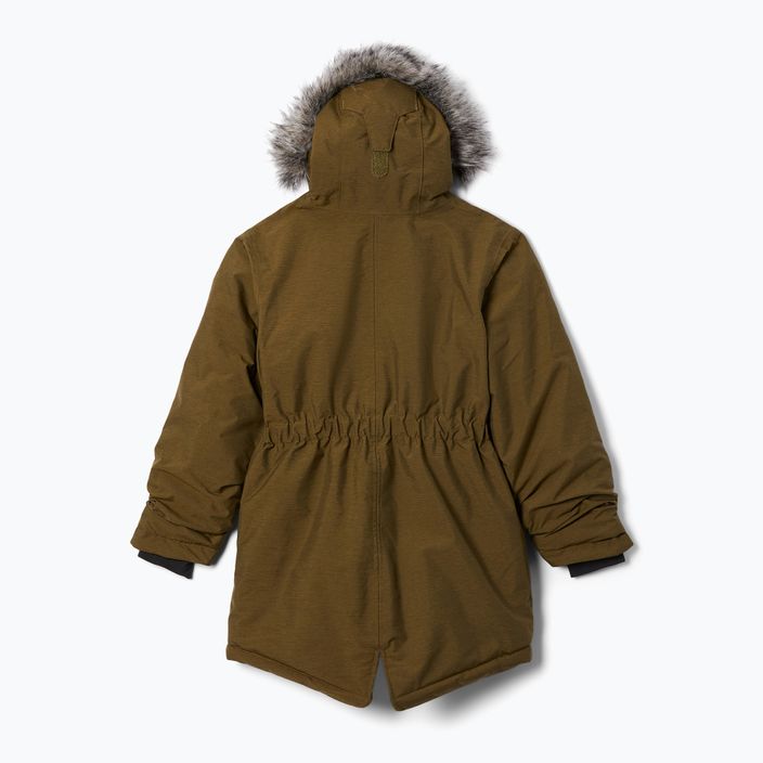 Columbia Nordic Strider, nuova giacca invernale da bambino in erica olivastra 2