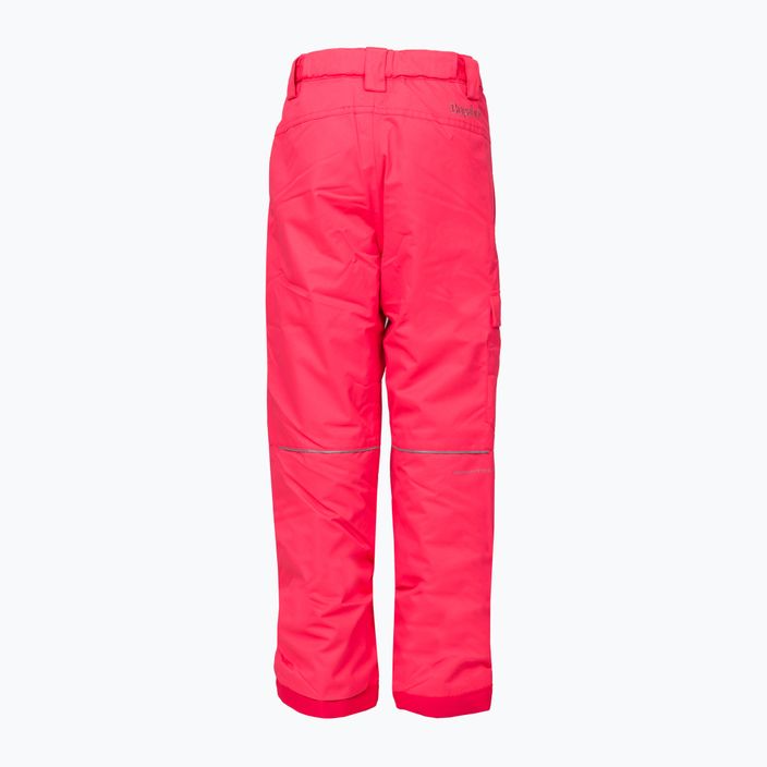 Pantaloni da sci Columbia Bugaboo II per bambini, neon sunrise 2