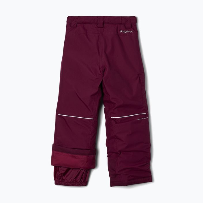 Pantaloni da sci Columbia Bugaboo II per bambini marionberry 2