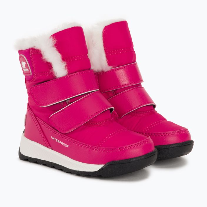Sorel Whitney II Strap WP stivali da neve per bambini rosa cactus/nero 4