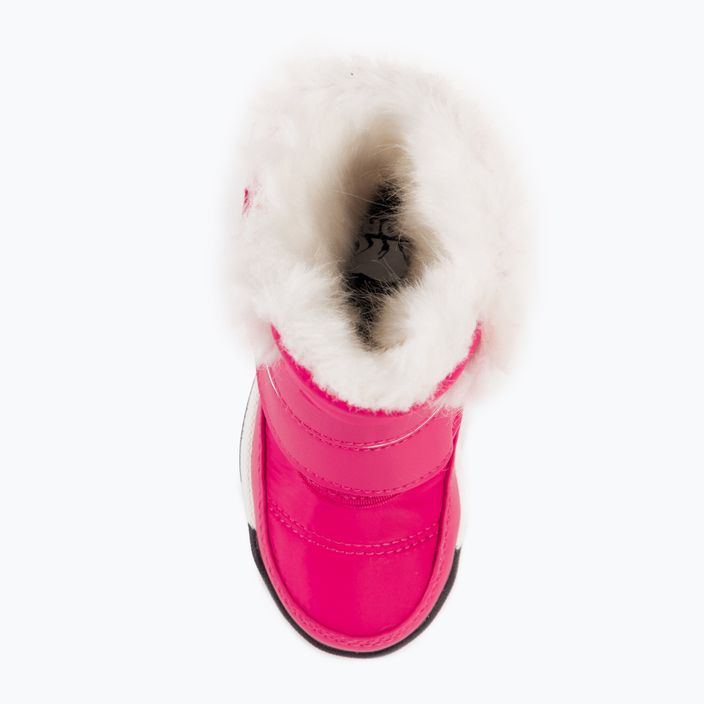 Sorel Whitney II Strap WP stivali da neve per bambini rosa cactus/nero 6