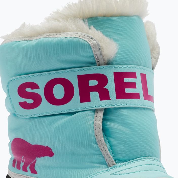 Sorel Snow Commander stivali da neve per bambini ocean surf/cactus rosa 12